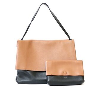 Celine All Soft Shoulder Bag Leather 172183PIA.02BH Beige Women's CELINE